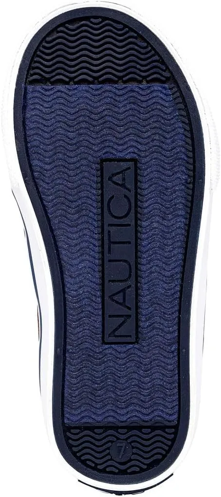 Nautica Kids' Double Strap Sneakers | Casual Athletic Shoes for Boys and Girls | Durable and Comfortable Fit for Toddlers and Little Kids