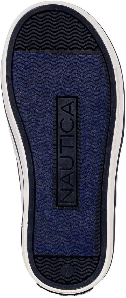 Nautica Kids' Double Strap Sneakers | Casual Athletic Shoes for Boys and Girls | Durable and Comfortable Fit for Toddlers and Little Kids