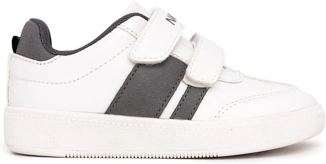 Nautica Kids' Double Strap Sneakers | Casual Athletic Shoes for Boys and Girls | Durable and Comfortable Fit for Toddlers and Little Kids