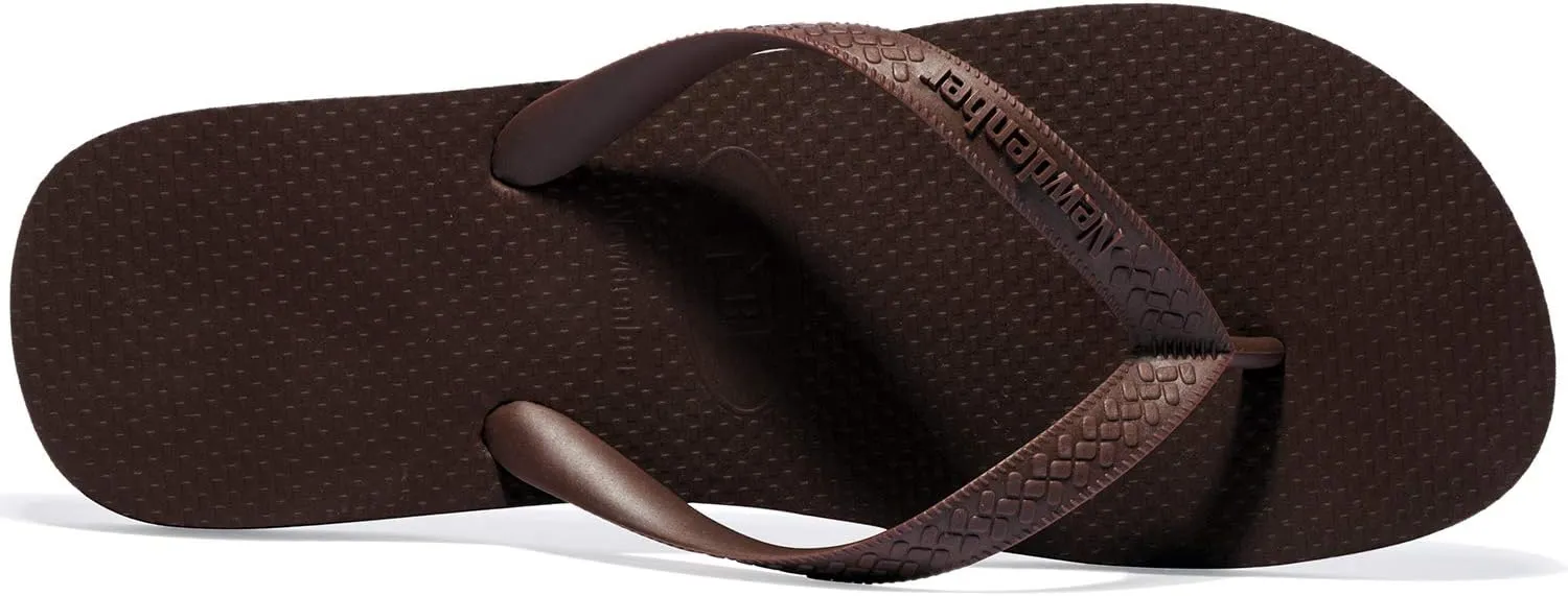 NewDenBer Men's Women's Classical Comfortable EVA Rubber Sandal Flip Flops