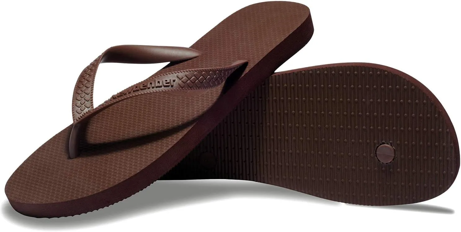 NewDenBer Men's Women's Classical Comfortable EVA Rubber Sandal Flip Flops