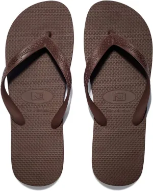 NewDenBer Men's Women's Classical Comfortable EVA Rubber Sandal Flip Flops
