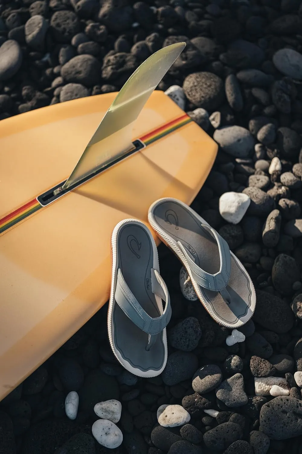 OLUKAI Kukulu Men's Beach Sandal, Water-Friendly Shoe & Wet Grip Soles, All-Day Wear & Comfortable Fit