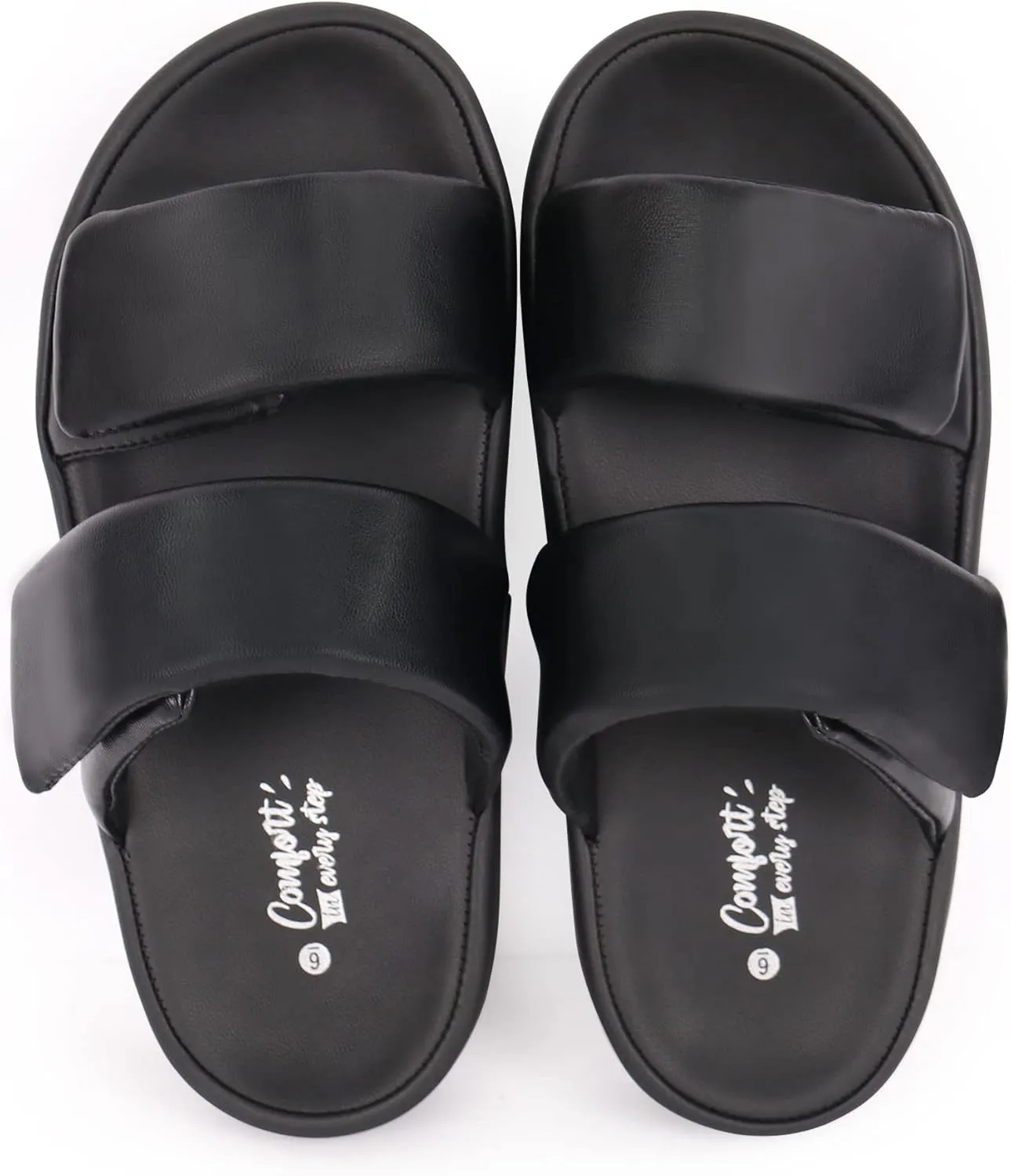 Ortho rest Women Orthopedic Slides Sandals Adjustable Strap Sandals Comfortable Walking Sandals