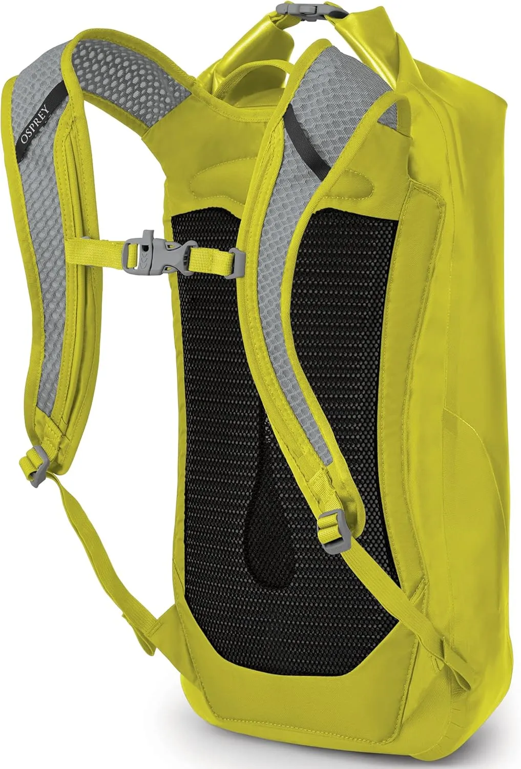 Osprey Transporter 18L Roll Top Waterproof Laptop Backpack, Lemongrass Yellow
