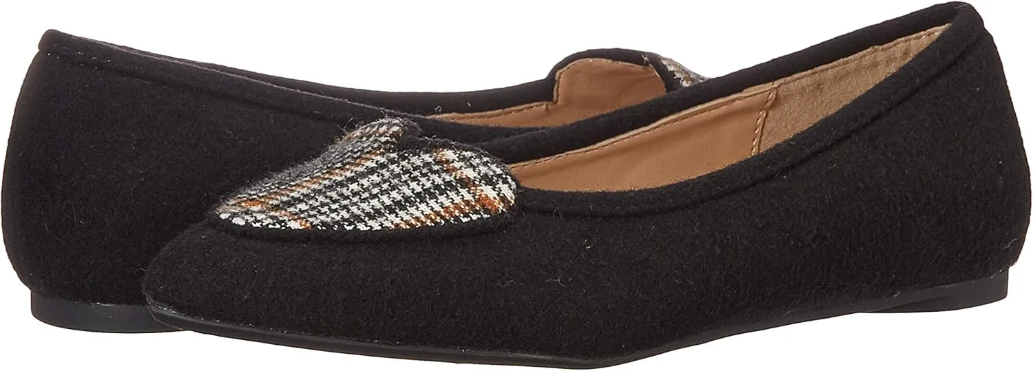 Penny Loves Kenny Women's Nookie Plaid Ballet Flat