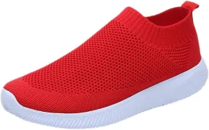 Plantar Fasciitis Walking Shoes Women Slip Ons Tenis Antideslizante para Mujer De Trabajo Shoes for Women Sneakers Slip On Sneakers for Women Fashion Platform White Comfy Black Shoes for Women Dressy
