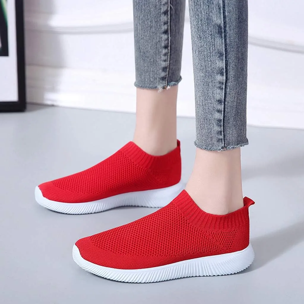 Plantar Fasciitis Walking Shoes Women Slip Ons Tenis Antideslizante para Mujer De Trabajo Shoes for Women Sneakers Slip On Sneakers for Women Fashion Platform White Comfy Black Shoes for Women Dressy