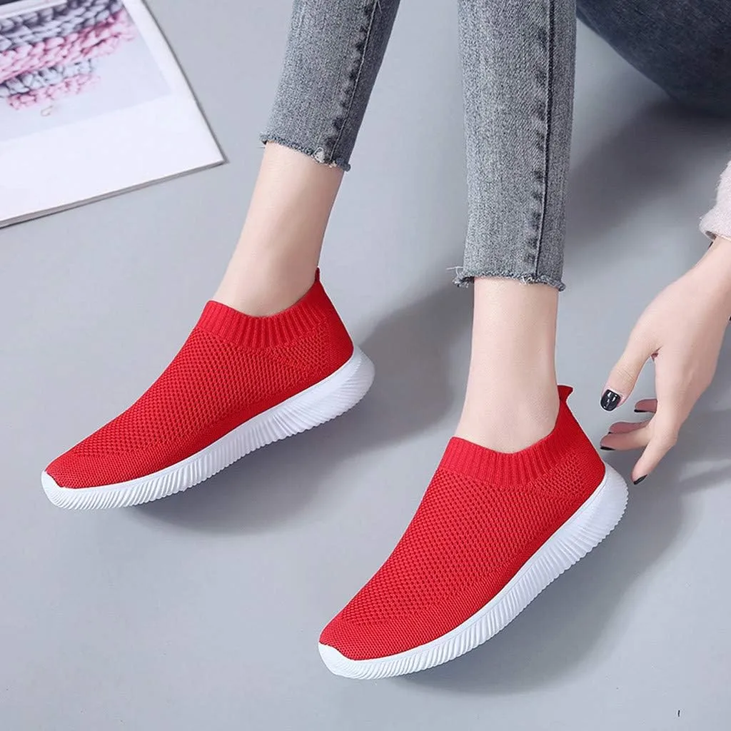 Plantar Fasciitis Walking Shoes Women Slip Ons Tenis Antideslizante para Mujer De Trabajo Shoes for Women Sneakers Slip On Sneakers for Women Fashion Platform White Comfy Black Shoes for Women Dressy