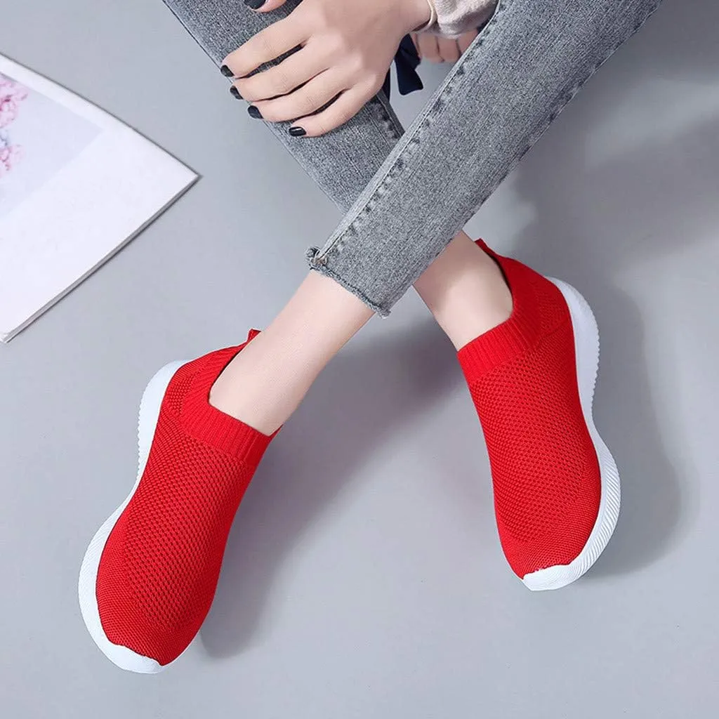 Plantar Fasciitis Walking Shoes Women Slip Ons Tenis Antideslizante para Mujer De Trabajo Shoes for Women Sneakers Slip On Sneakers for Women Fashion Platform White Comfy Black Shoes for Women Dressy
