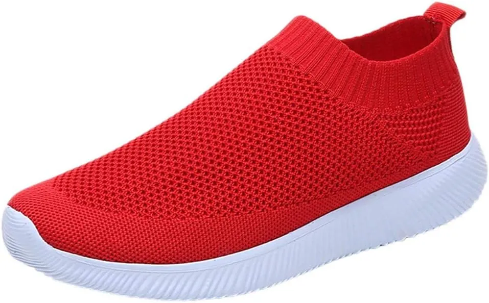 Plantar Fasciitis Walking Shoes Women Slip Ons Tenis Antideslizante para Mujer De Trabajo Shoes for Women Sneakers Slip On Sneakers for Women Fashion Platform White Comfy Black Shoes for Women Dressy