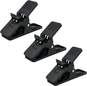 Prestige Import Group Cigar Holder Clip - Black Cigar Minder - 3 Pack