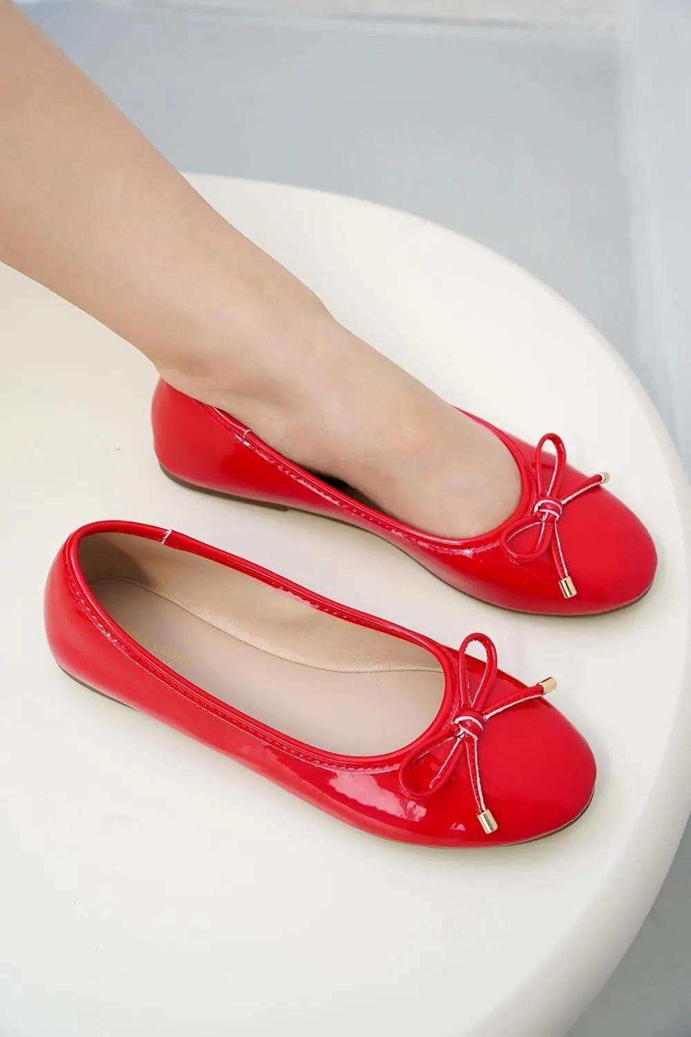 Project Cloud Ballet Flats Shoes for Women, Casual Womens Shoes Dressy w/Memory Foam Insole, for Mom Flats for Women Footwear, Womens Dresses Shoes (Ellison)