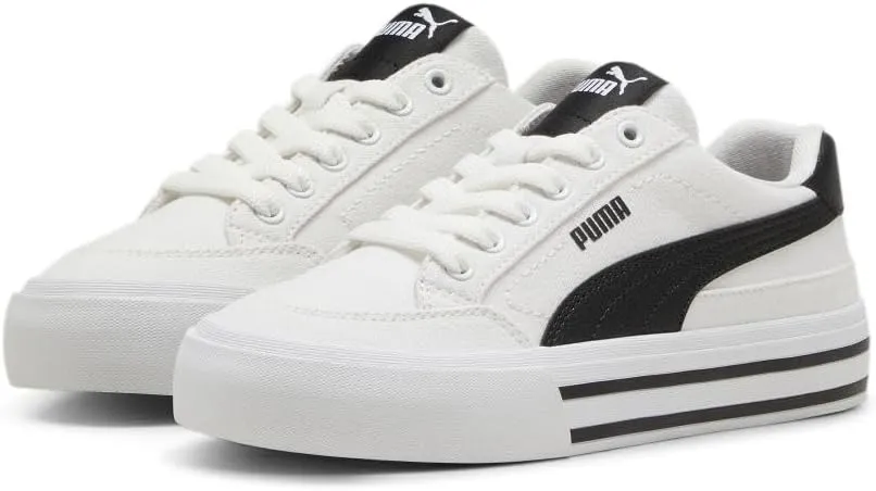 PUMA Unisex-Child Court Classic Vulc Shoes Sneaker