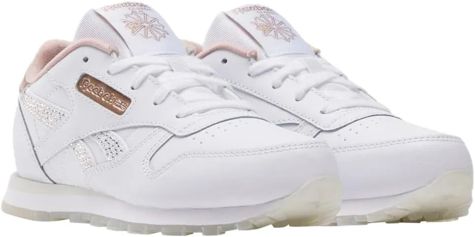 Reebok Baby-Girl's Classic Leather Sneaker