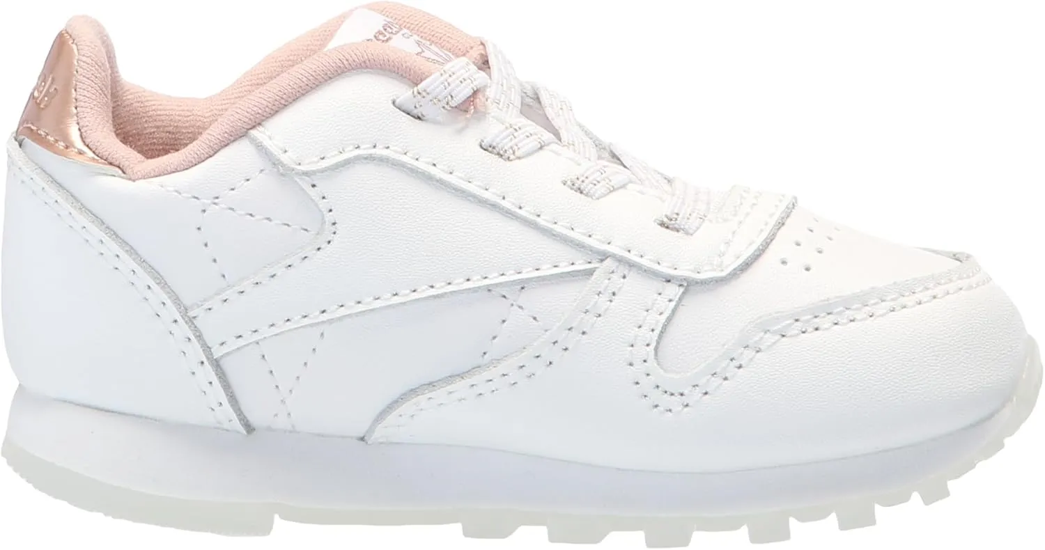 Reebok Baby-Girl's Classic Leather Sneaker