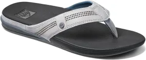 REEF Cushion Lux Men's Flip Flop, Ultra Soft Cushion Footbed, Full Grain Leather Strap