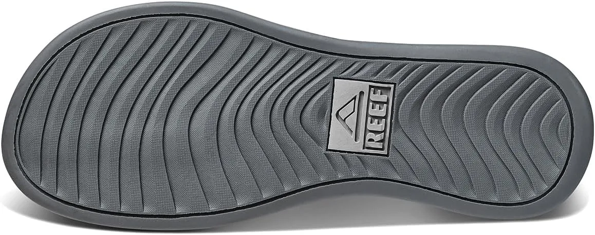 REEF Cushion Lux Men's Flip Flop, Ultra Soft Cushion Footbed, Full Grain Leather Strap