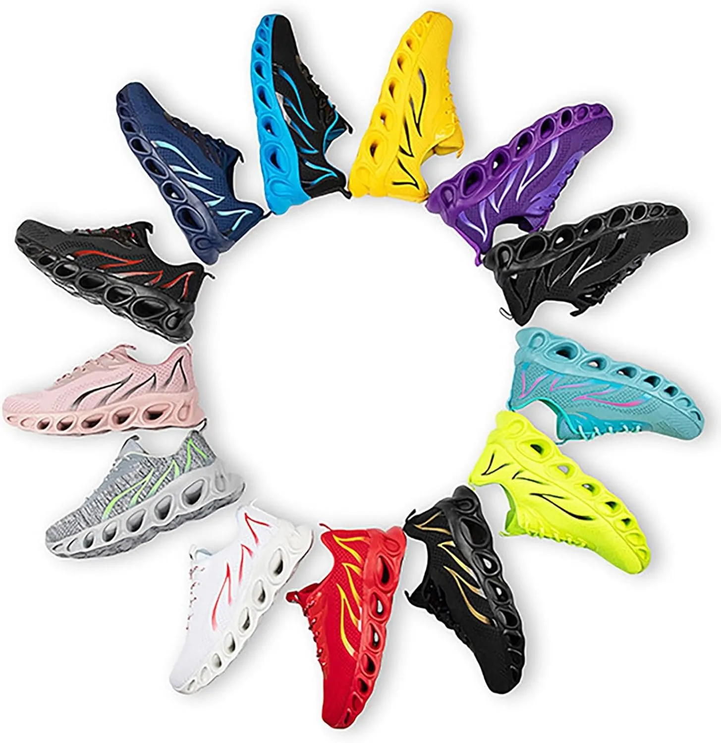 Running Shoes for Women White Sneakers Men Platform Loafers for Women Wide Closed Toe Indoor and Outdoor Women's Christmas Shoes Women's Wide Loafers