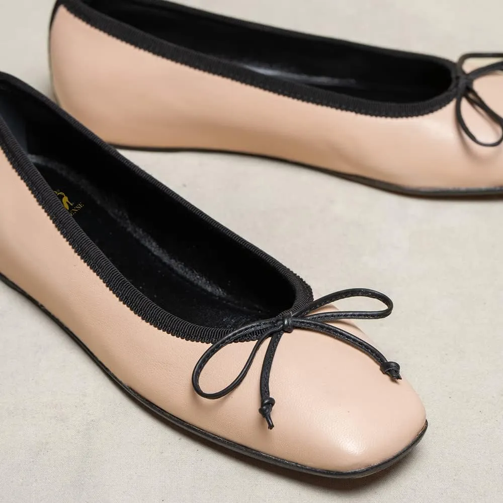 SHODENSE Women Flats Shoes Bow Square Closed Toe Ballet Flats Slip On Metallic Flat Shoe Matte Patent Leather Snakeskin Low Hidden Wedge Heel Office Work Shoes Driving Flats Church Club Fall 4-11 M US