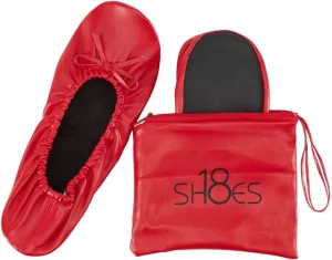 Shoes 18 Women's Foldable Portable Travel Ballet Flat Shoes w/Matching Carrying Case