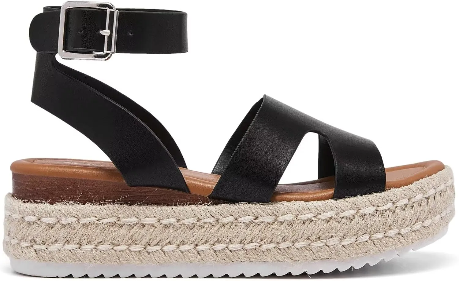 SILENTCARE Women's Comfortable Wedge Platform Sandals for 2024 Summer