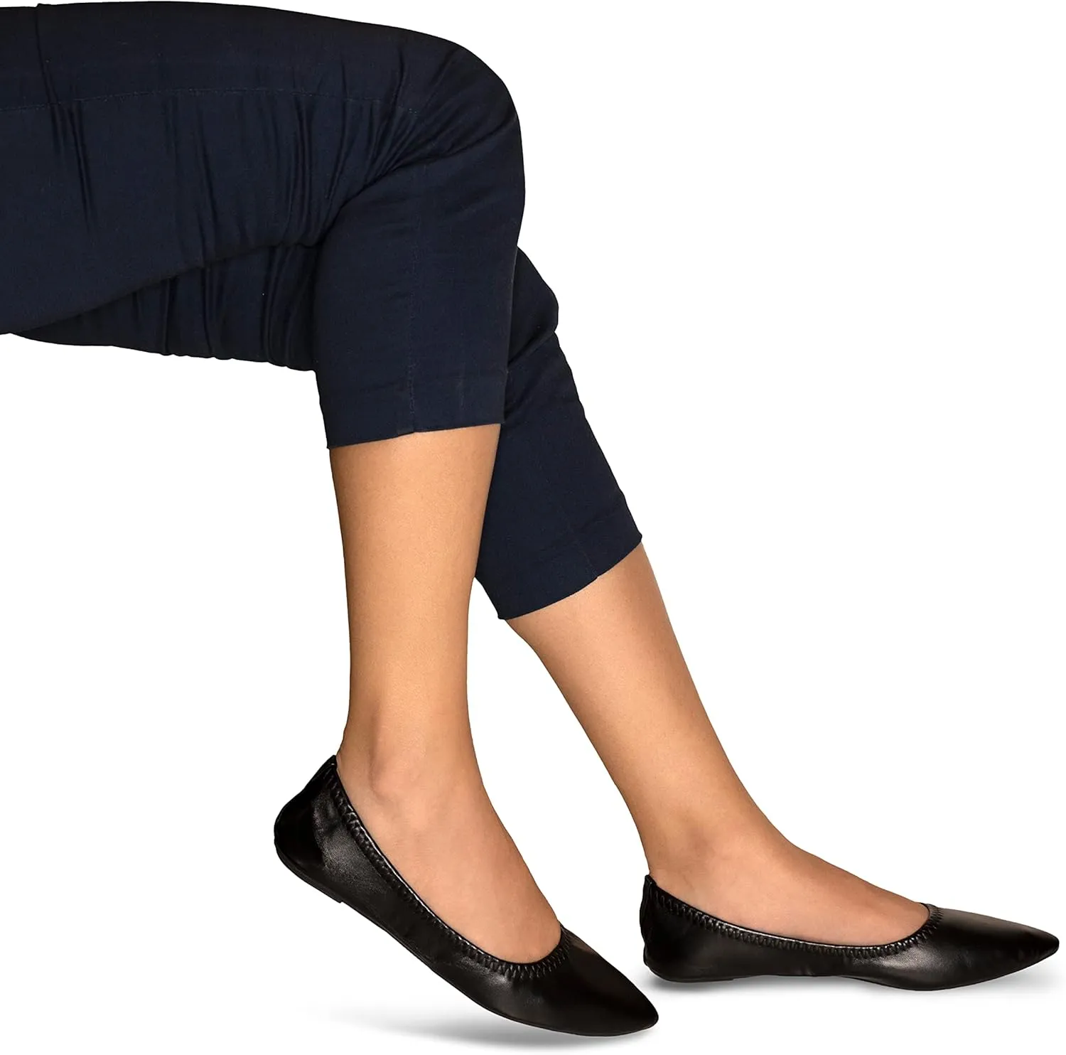 Silky Toes Womens Foldable Flat Ballet Shoes Casual Business Flats for Women