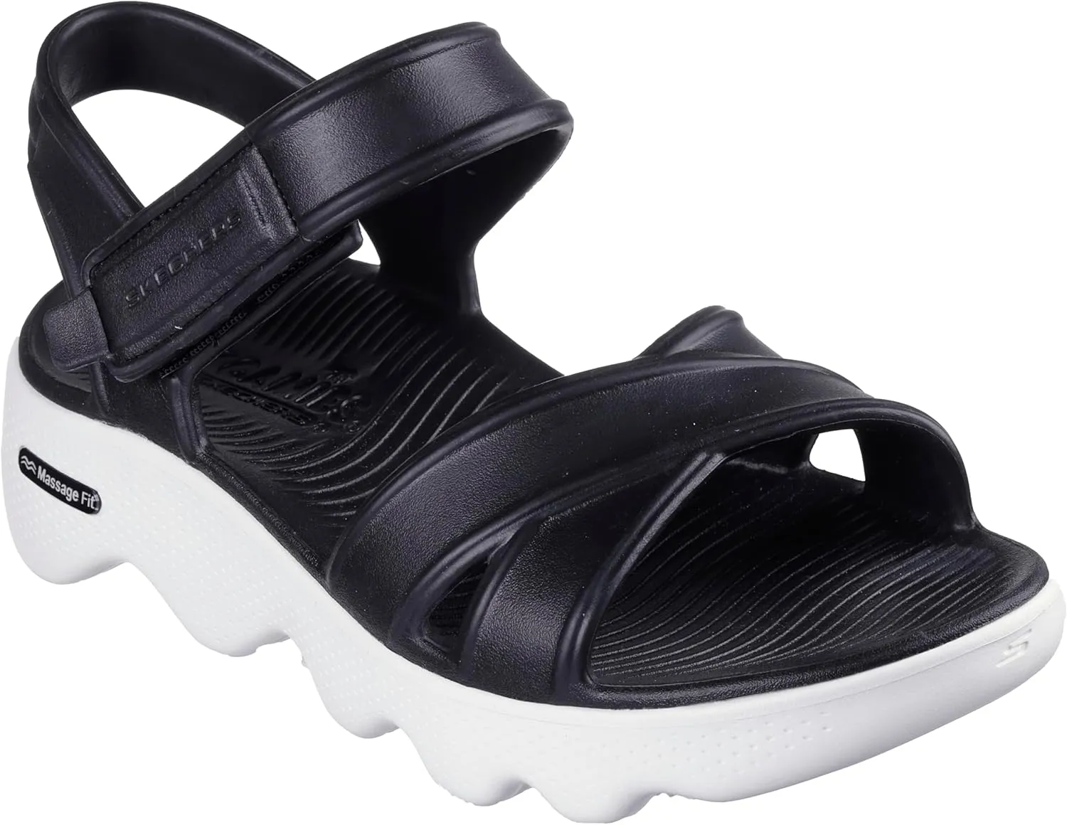 Skechers Women's Foamies Massage Fit-Heartfelt Water Shoe