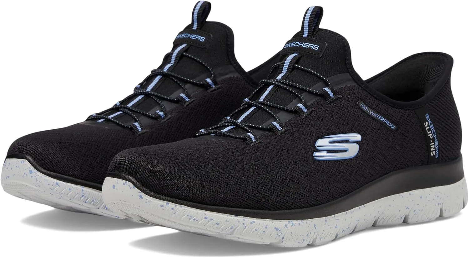 Skechers Women's Waterproof Hands Free Slip-ins Summits-Best Choice Sneaker
