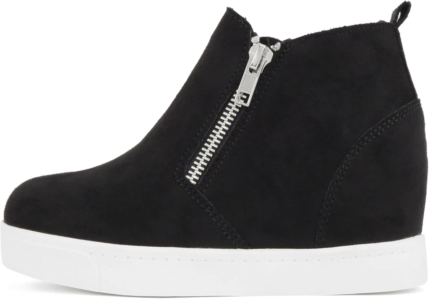 Soda Kids/Children/Girls Taylor-2 Hidden Wedge Booties Fashion Sneaker Shoes Side Zipper