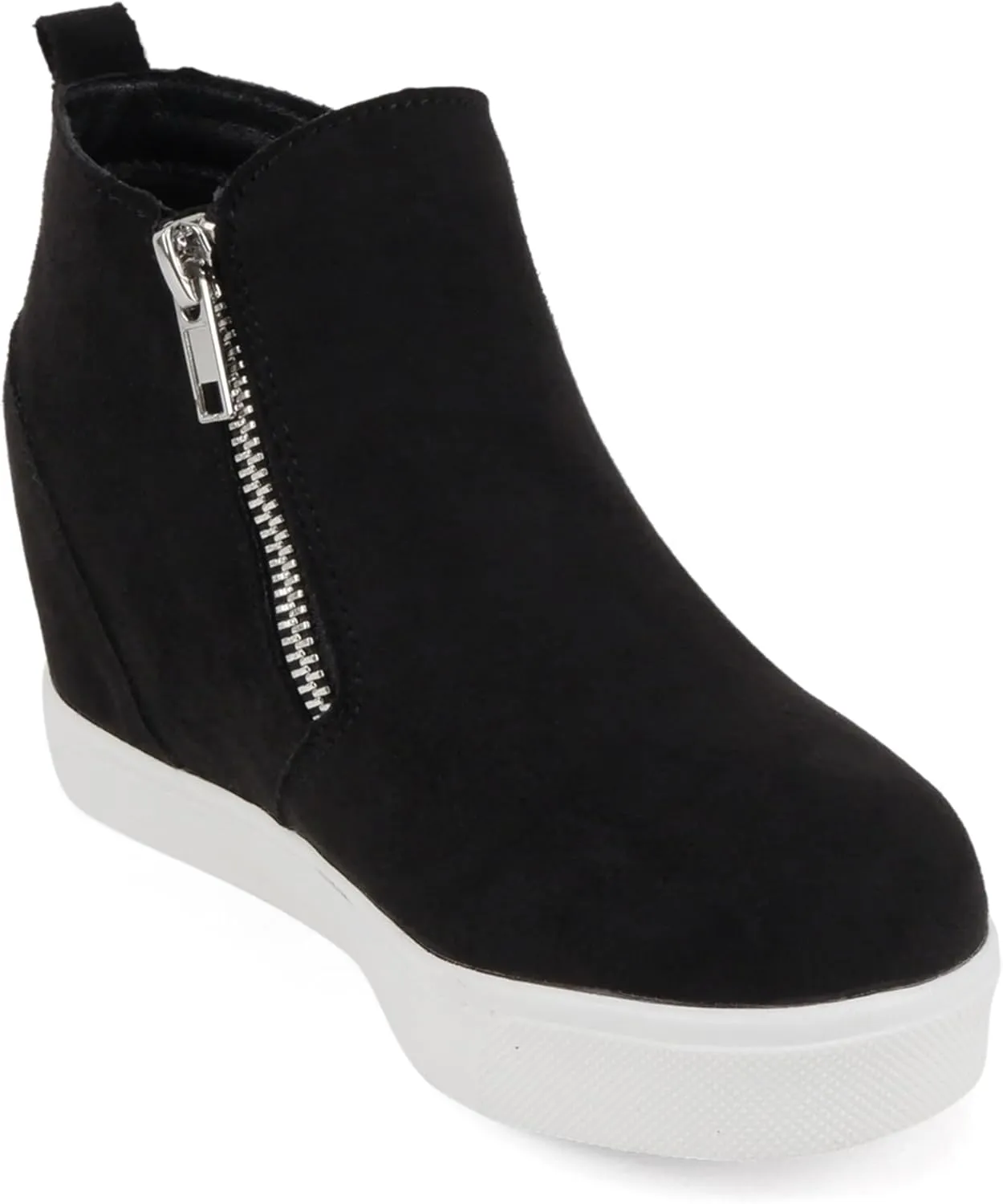 Soda Kids/Children/Girls Taylor-2 Hidden Wedge Booties Fashion Sneaker Shoes Side Zipper