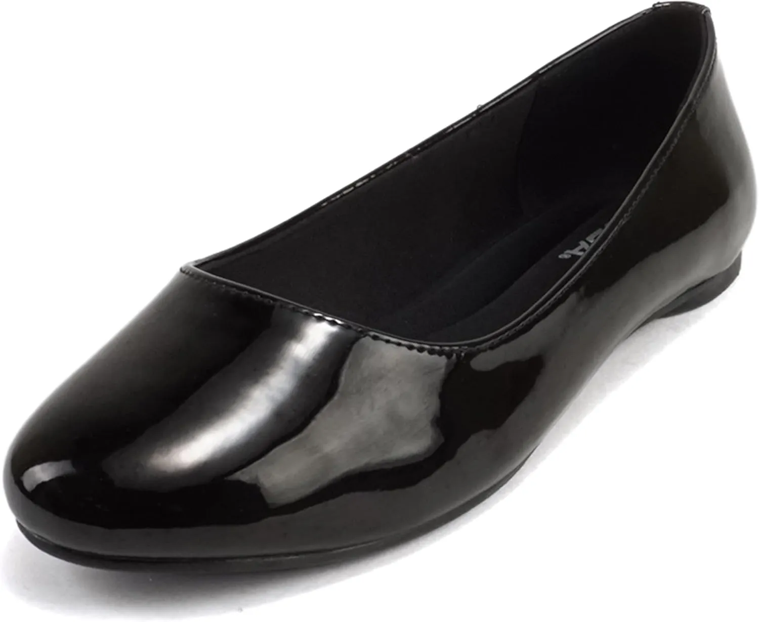 Soda Kreme Comfortable Basic Shoes Women Ballet Flat Round Toe Gel Insole