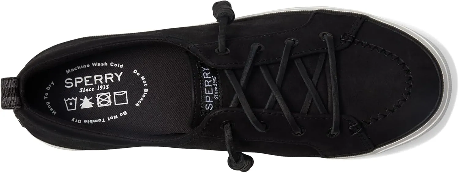 Sperry Women's Crest Vibe Washable Leather Sneaker