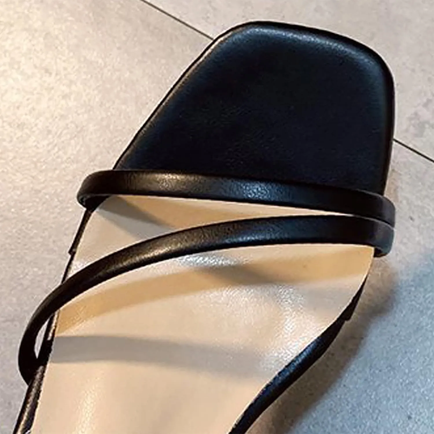 Strappy Heels for Women Square Toe Ankle Strap Heels Comfortable Pumps Shoes Party Dress Shoes Chunky Block Heel