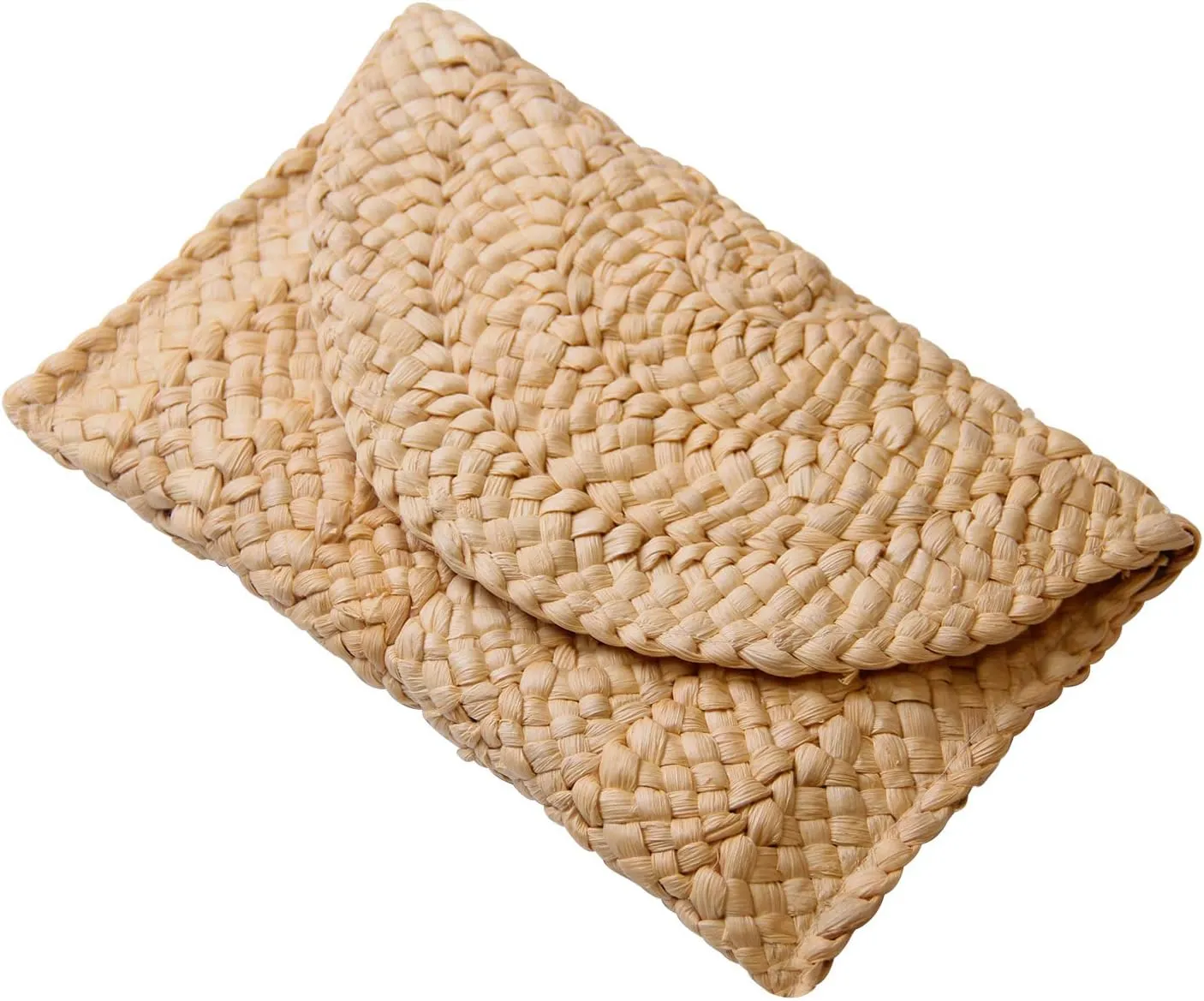 Straw Clutch Purses for Women Summer Beach Bags Envelope Woven Clutch Handbags