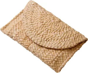 Straw Clutch Purses for Women Summer Beach Bags Envelope Woven Clutch Handbags