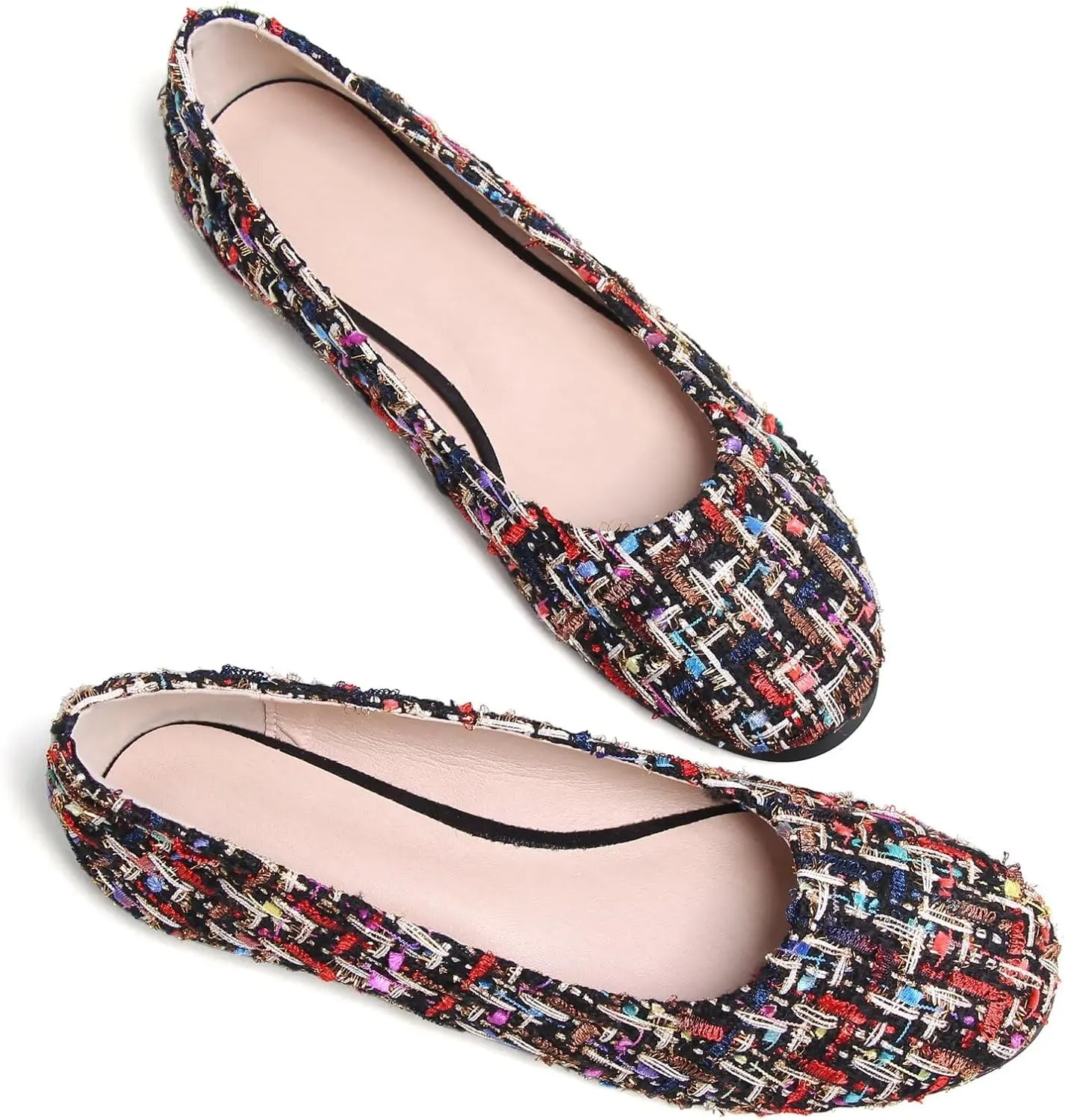 Stunner Women Cute Slip-On Ballet Shoes Soft Solid Classic Pointed Toe Flats