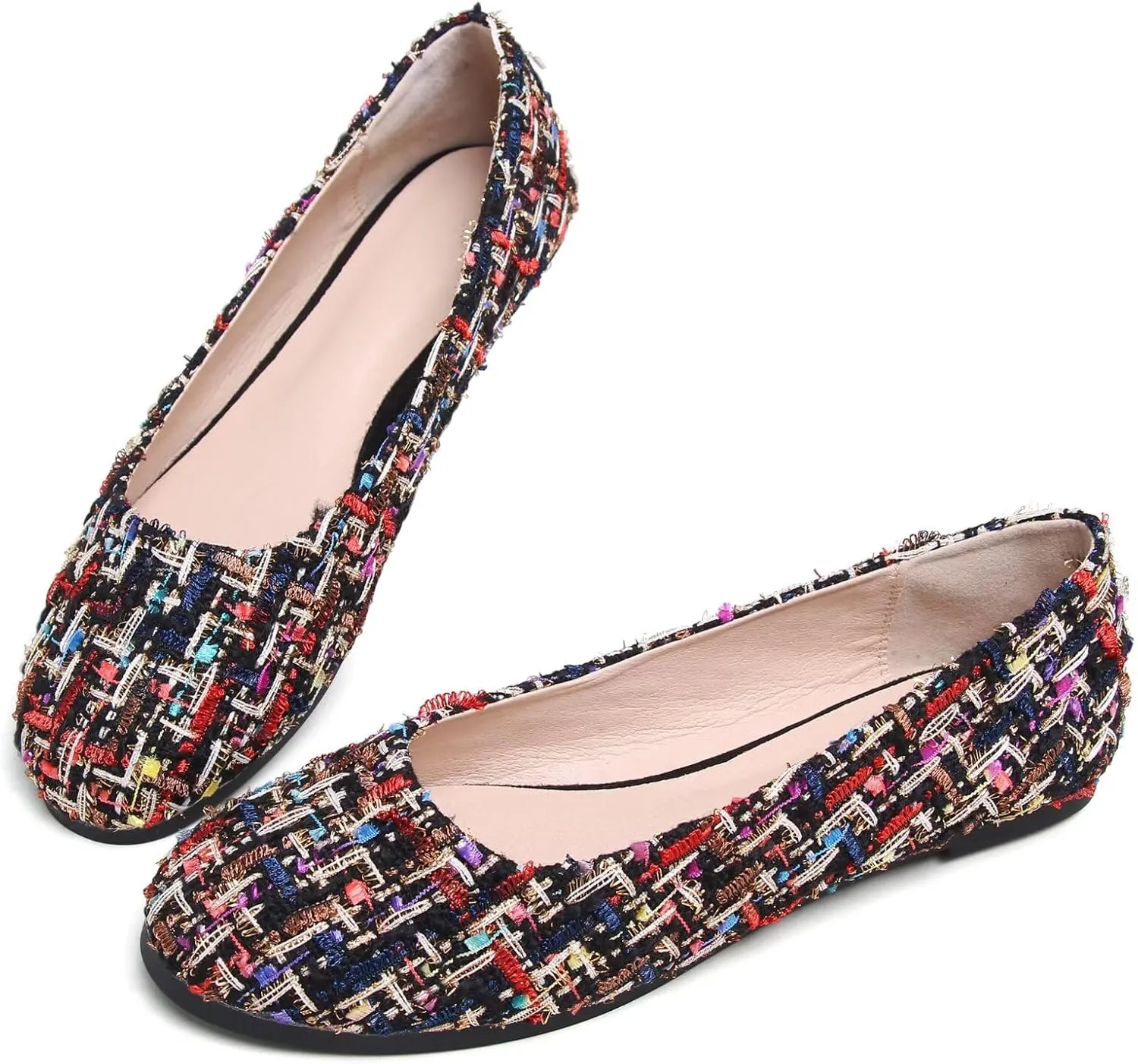 Stunner Women Cute Slip-On Ballet Shoes Soft Solid Classic Pointed Toe Flats