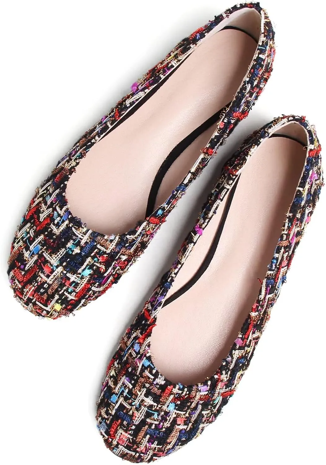 Stunner Women Cute Slip-On Ballet Shoes Soft Solid Classic Pointed Toe Flats