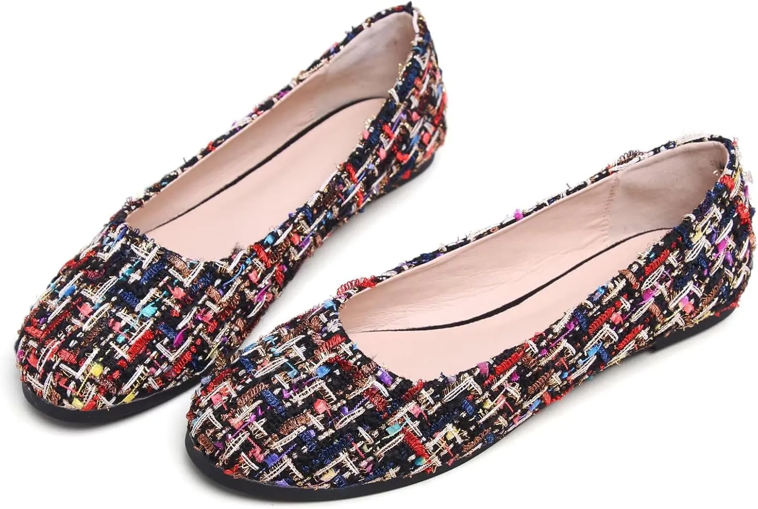 Stunner Women Cute Slip-On Ballet Shoes Soft Solid Classic Pointed Toe Flats