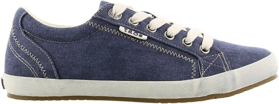 Taos Star Women's Sneaker - Iconic Style with Canvas Design for Everyday Adventures - Custom Fit Lacing and Premium Removable Footbed with Arch Support for All Day Comfort