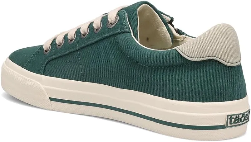 Taos Z Soul Women's Sneaker - Stylish Platform Sneaker with Removable Footbed, Arch Support, Premium Cushioning, Lace-Up Adjustability, and Easy Access Zipper