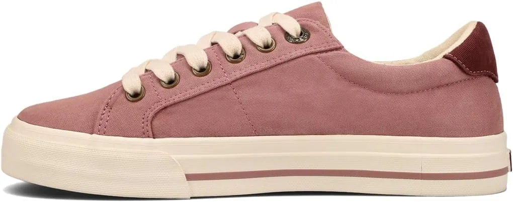 Taos Z Soul Women's Sneaker - Stylish Platform Sneaker with Removable Footbed, Arch Support, Premium Cushioning, Lace-Up Adjustability, and Easy Access Zipper