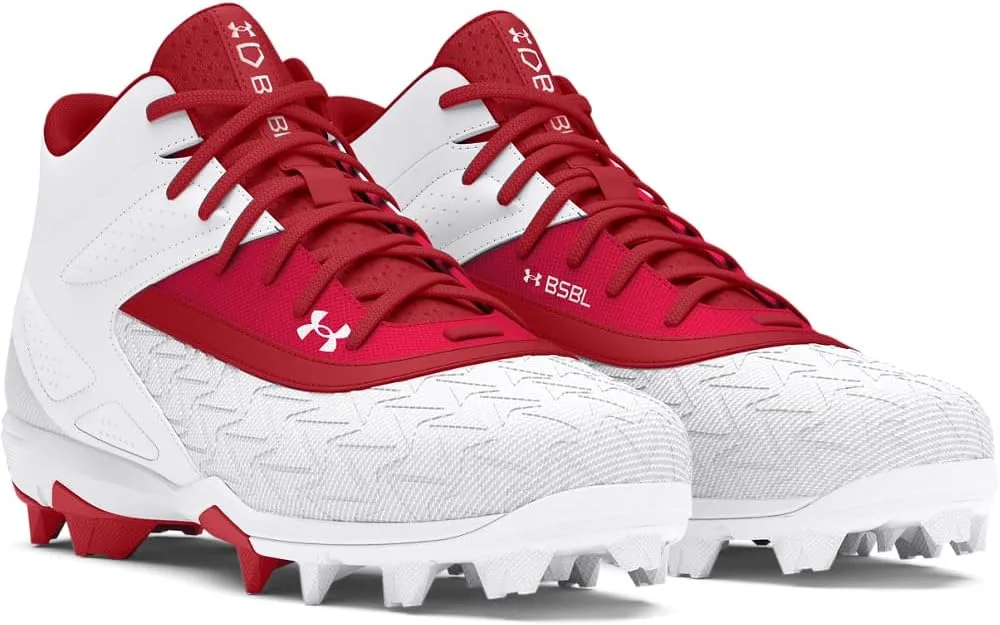 Under Armour Men's Leadoff Mid 3.0 Baseball Cleat Sneaker