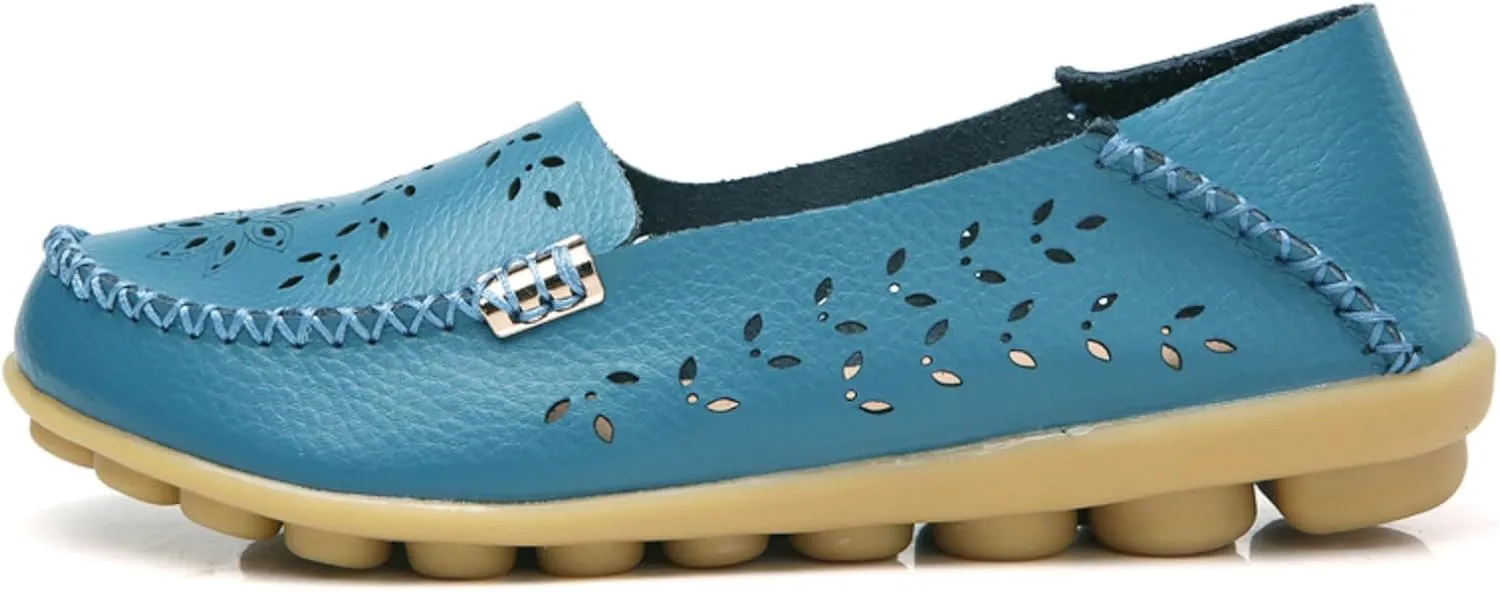 VenusCelia Women's Comfort Walking Boat Shoe