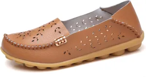 VenusCelia Women's Comfort Walking Boat Shoe