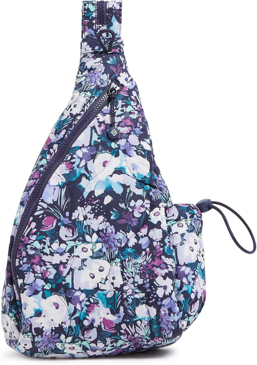 Vera Bradley Featherweight Sling Backpack, Artist's Garden Purple