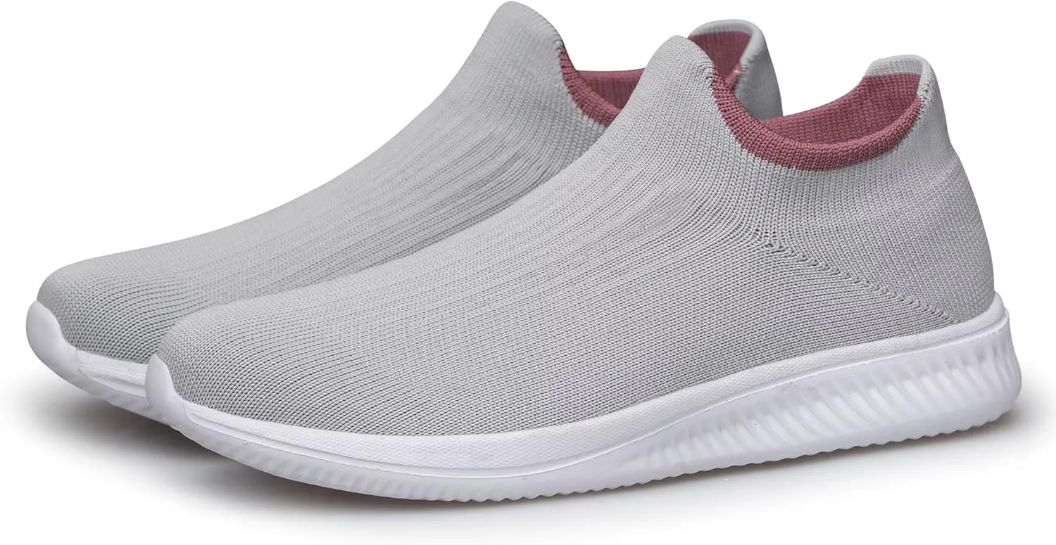 vibdiv Walking Shoes Women Casual Sock Sneakers Lightweight Comfy Breathable Pull-on Zapatillas de Mujer