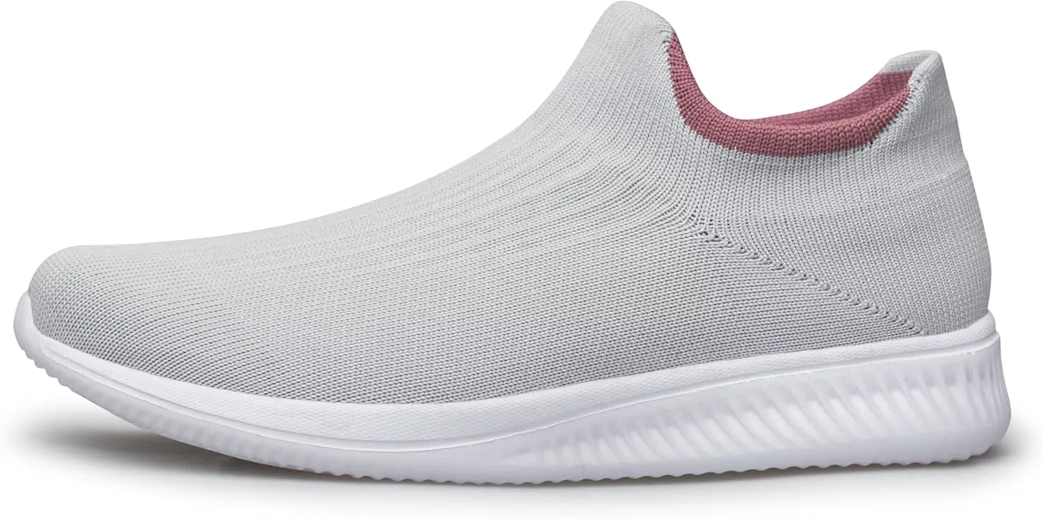 vibdiv Walking Shoes Women Casual Sock Sneakers Lightweight Comfy Breathable Pull-on Zapatillas de Mujer