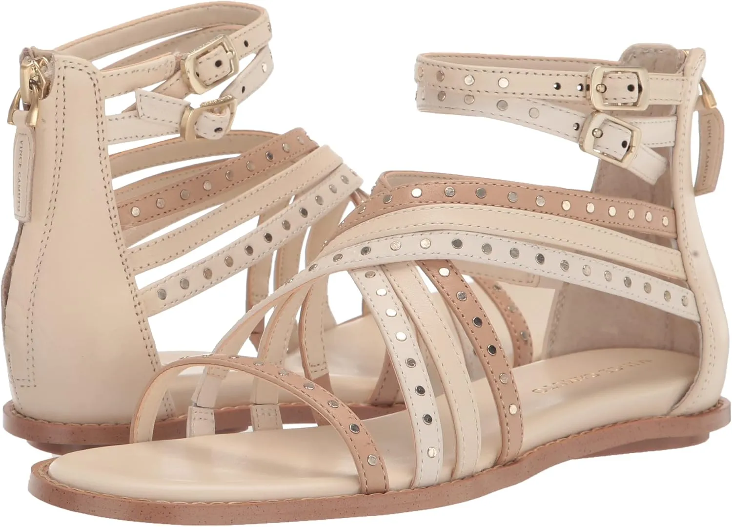Vince Camuto Women's Dirrazo Embellished Gladiator Sandal Flat